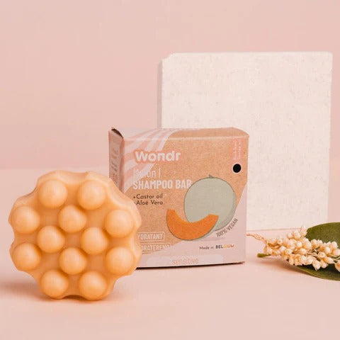 Shampoing solide au melon cuir chevelu sensible