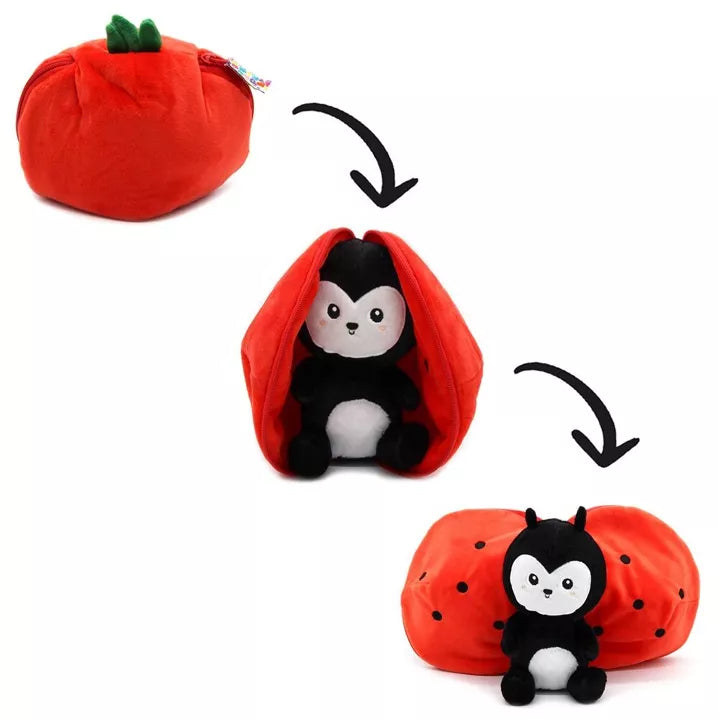 Peluche Comet la coccinelle/tomate - Flipetz