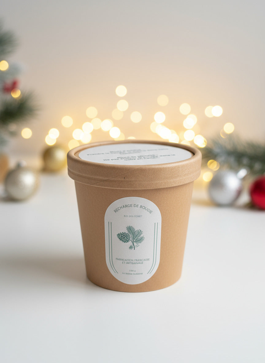 Recharge de bougie artisanale
