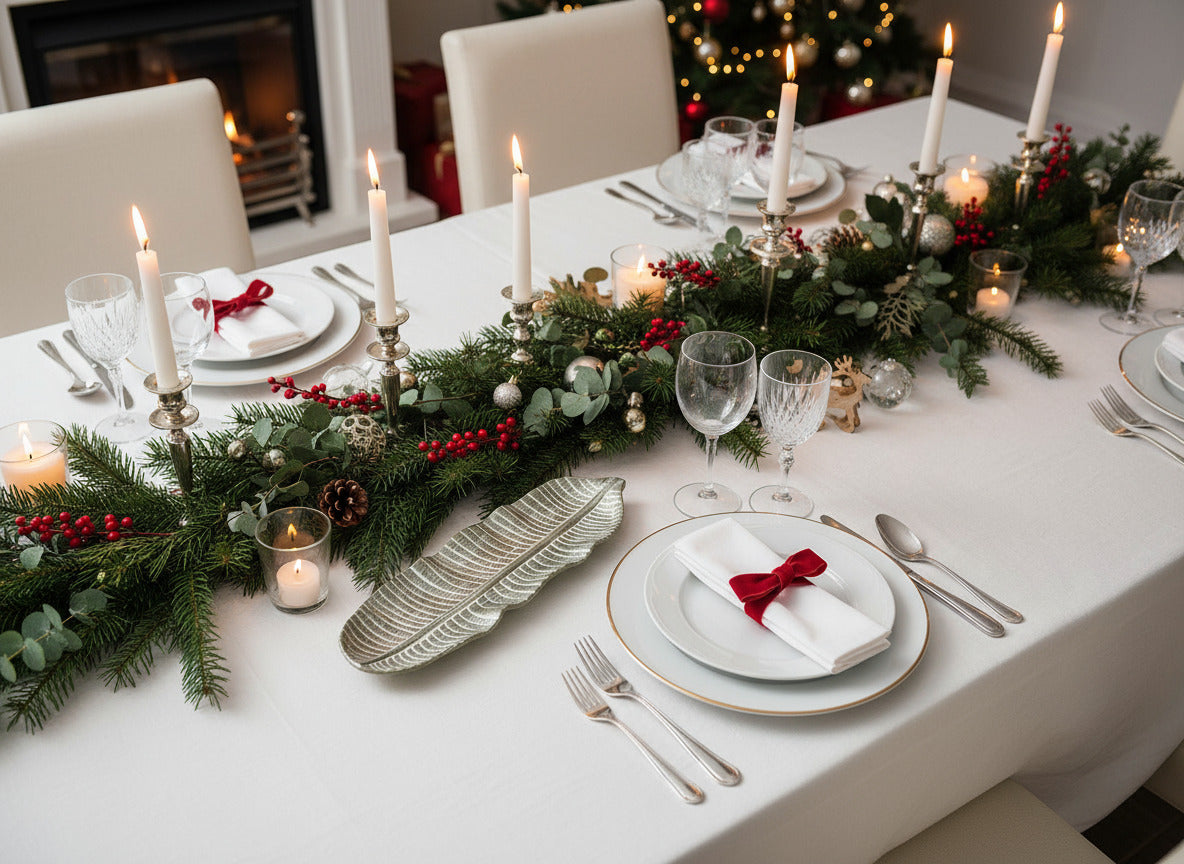 Assiettes ou plats en forme de feuilles en bois