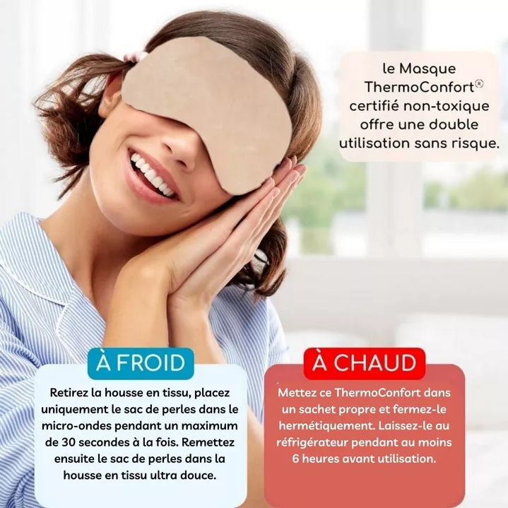 Masque Yeux Relaxant Chauffant Thermo Confort