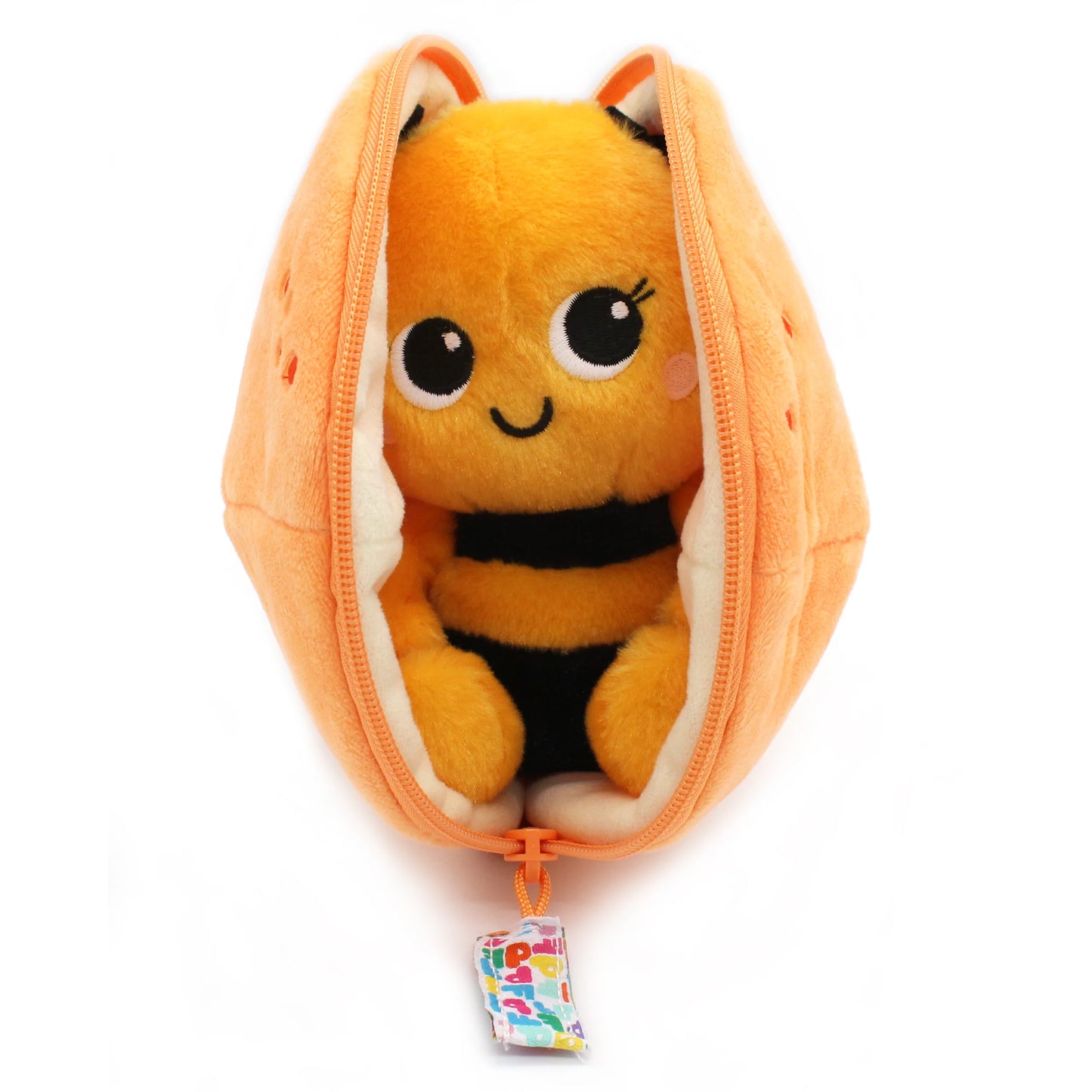 Peluche Buzzet l'abeille/mandarine - Flipetz