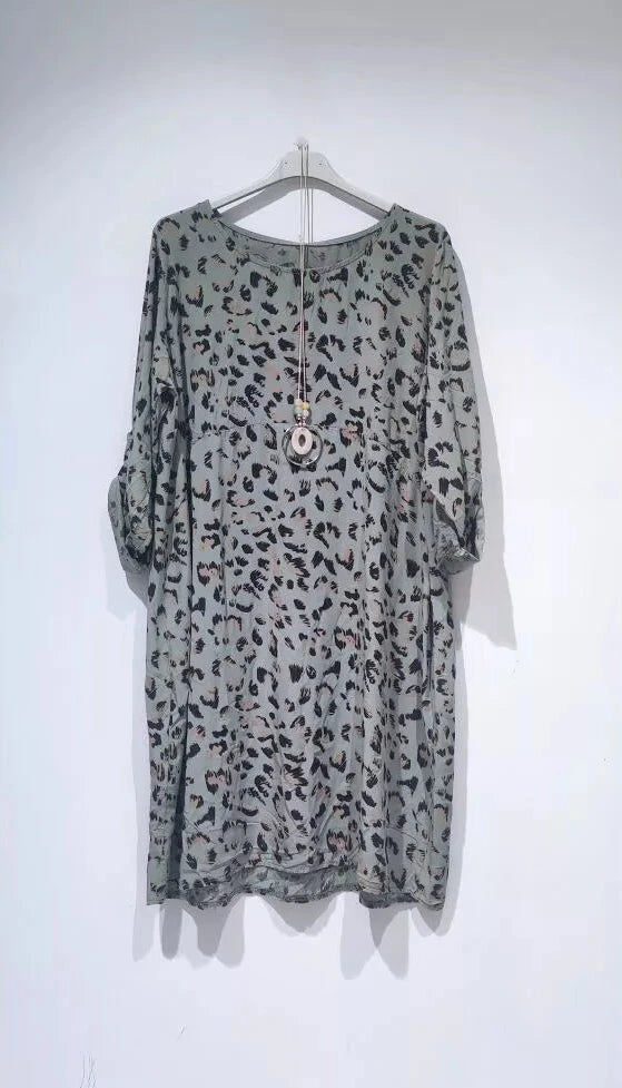 Robe oversize Moga tiger