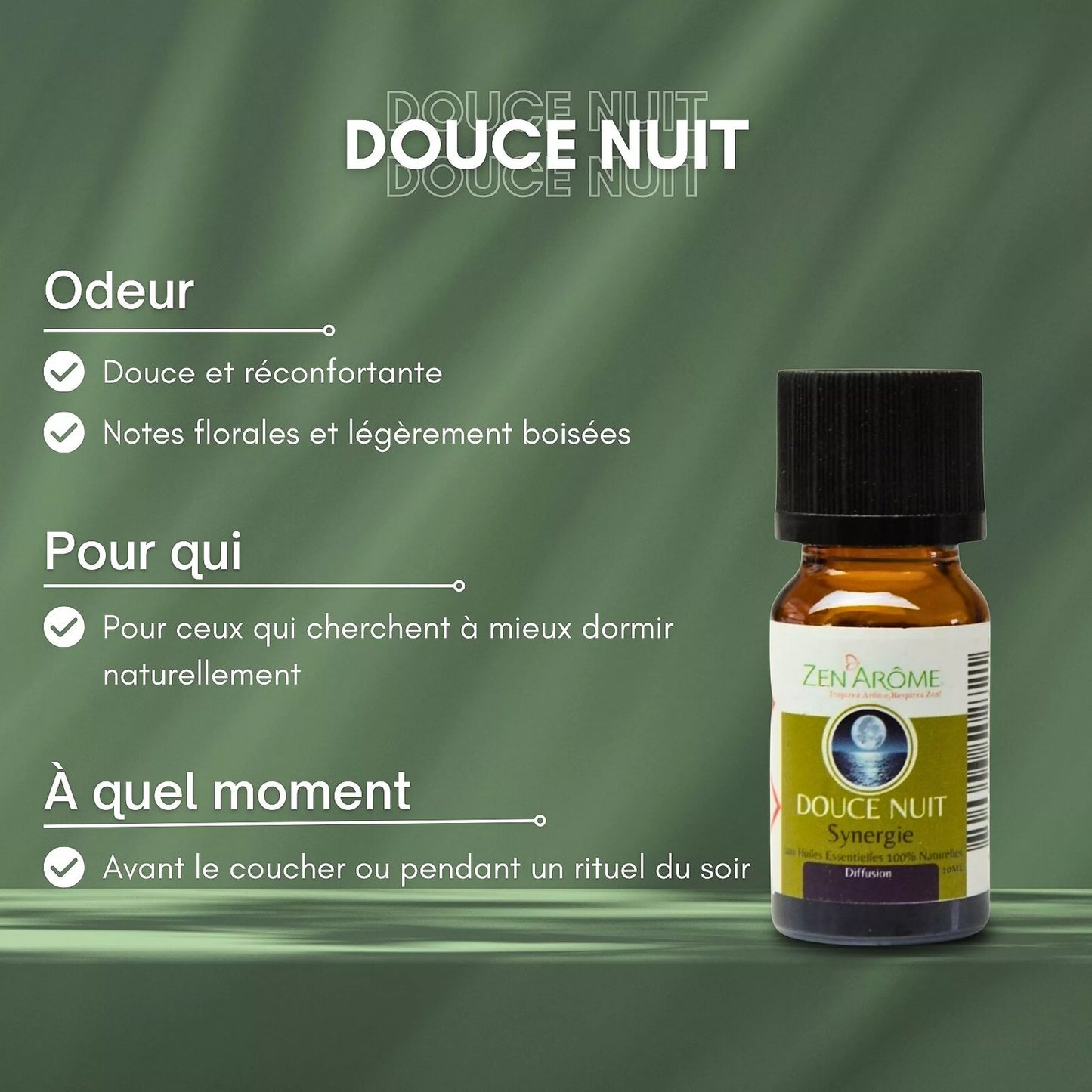 Huile Essentielle Synergie Douce nuit 10ml