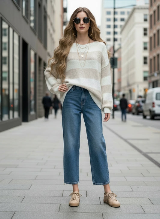 Pull Romy à rayures