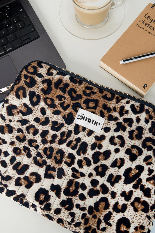 Housse pour ordinateur portable Gimme Leopard - 13 pouces
