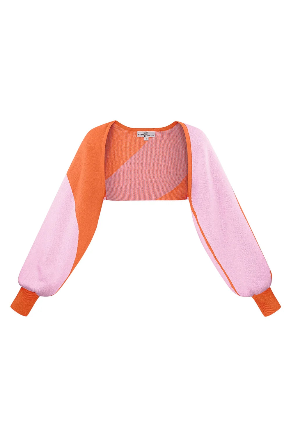 Boléro en Maille Contrastée "Luna" – Le Shrug Ultra-Tendance
