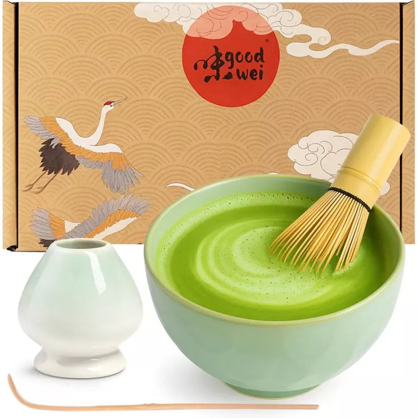 Ensemble Match Latte 4 pièces "Hasunomi"