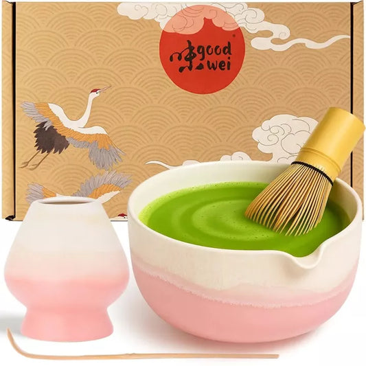 Ensemble Match Latte 4 pièces « Fuji Pink »