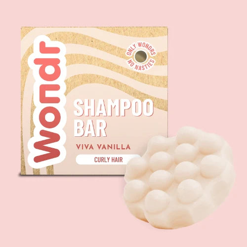VIVA VANILLE | Barre de shampoing solide pour cheveux bouclés