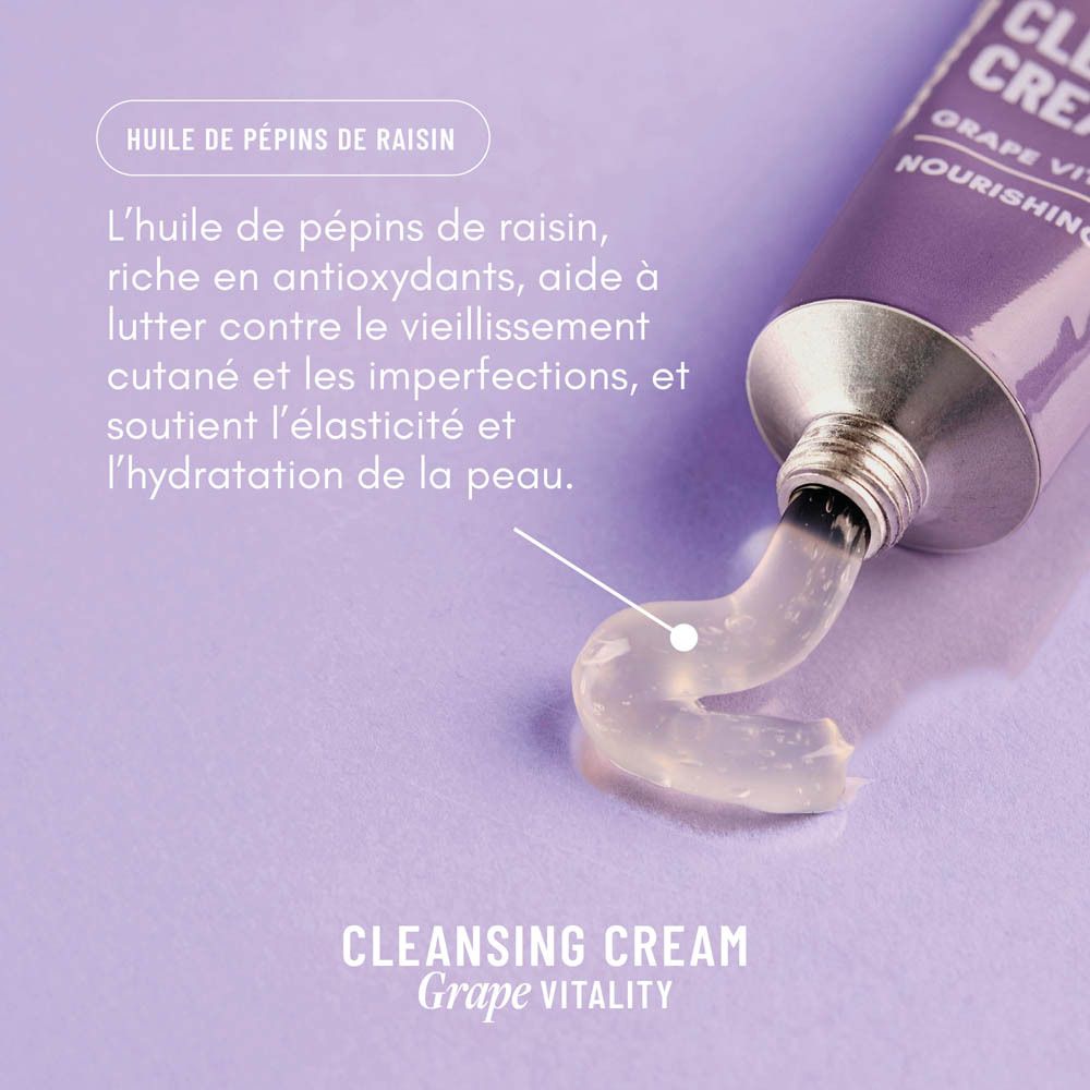 Crème nettoyante Vitalité de raisin | 40ml