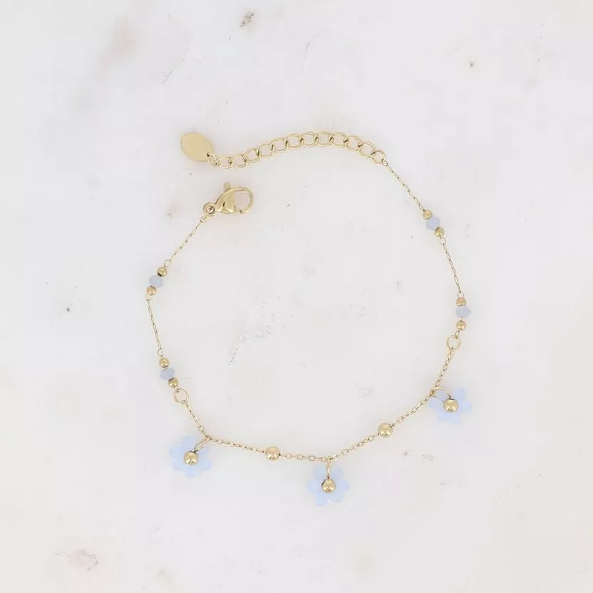 Bracelet danse florale - 3 fleurs- Bohm Paris