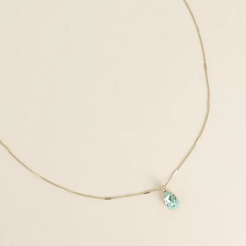 Collier orné de cristaux de Swarovski® Goutte Bohm Paris