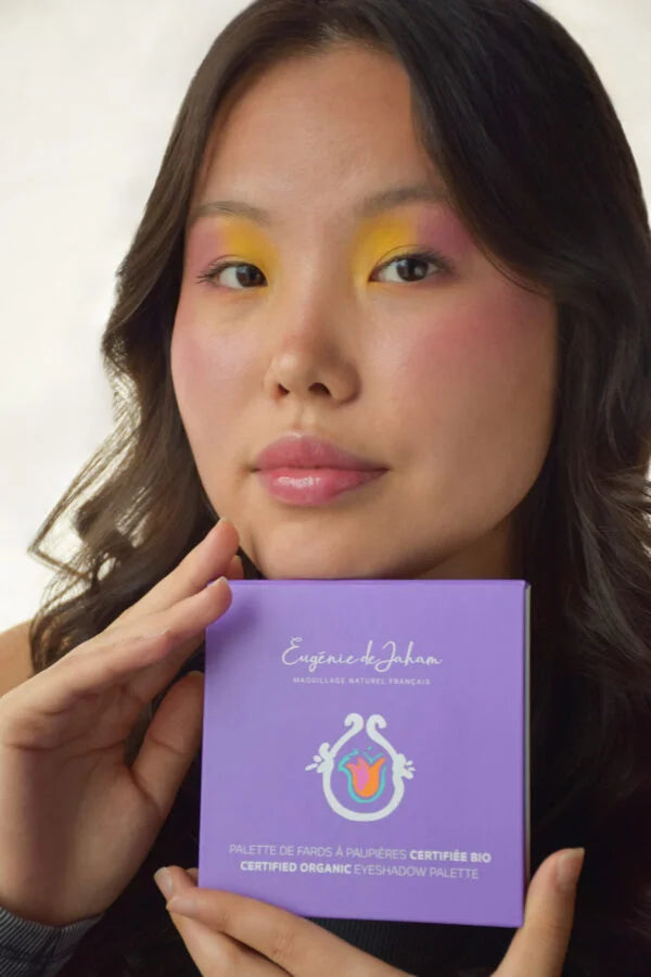 Palette de fards certifié bio