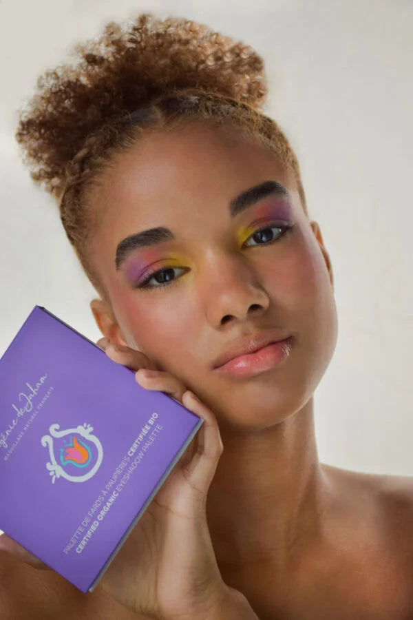Palette de fards certifié bio