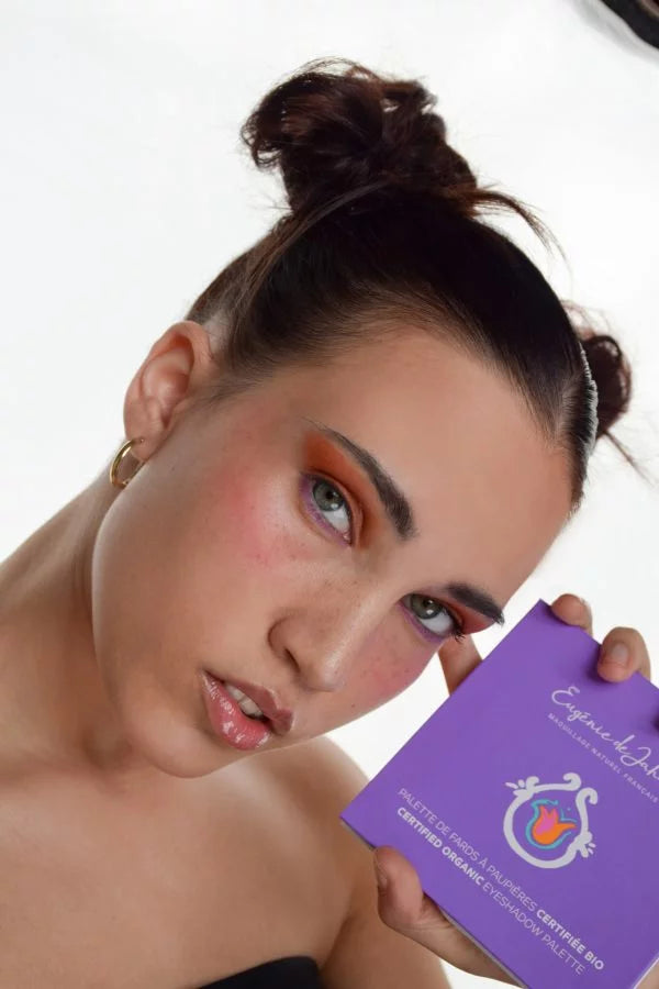 Palette de fards certifié bio