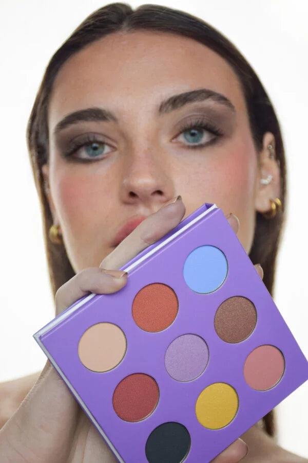 Palette de fards certifié bio