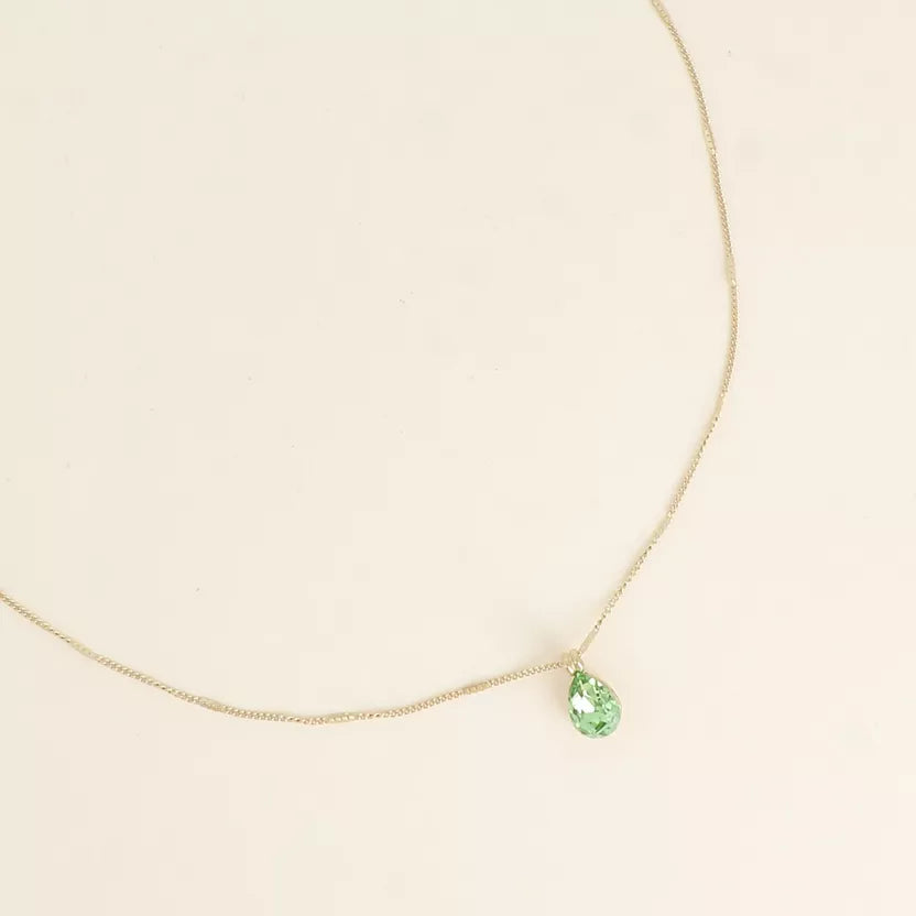 Collier orné de cristaux de Swarovski® Goutte Bohm Paris