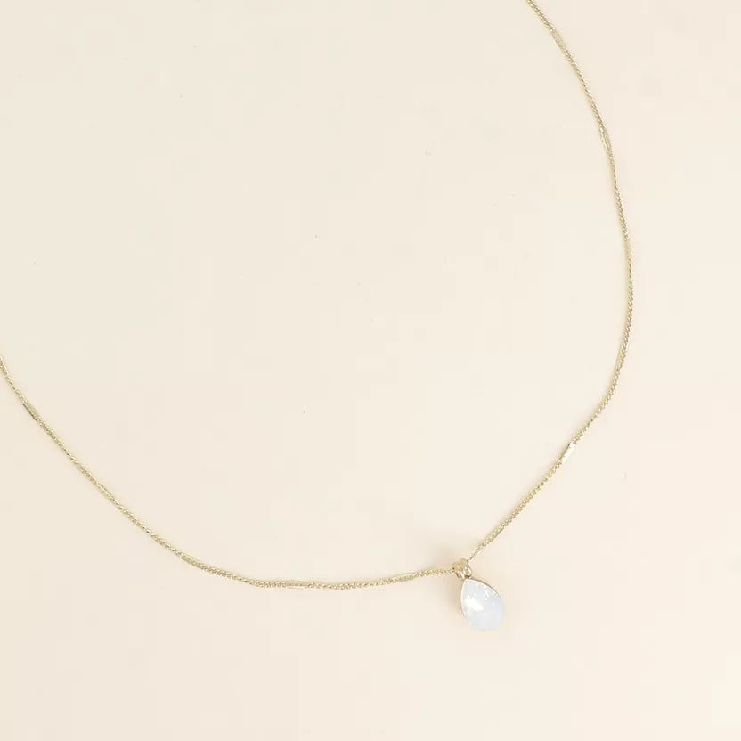 Collier orné de cristaux de Swarovski® Goutte Bohm Paris