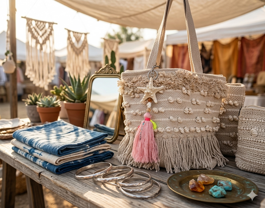 Porte-clés / Charm Étoile de Mer – Bohème Chic