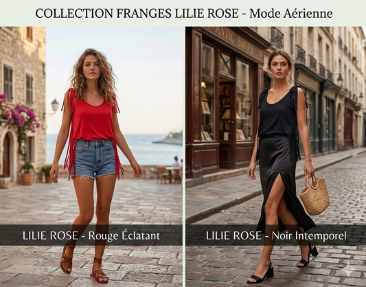 Débardeur franges Lilie Rose