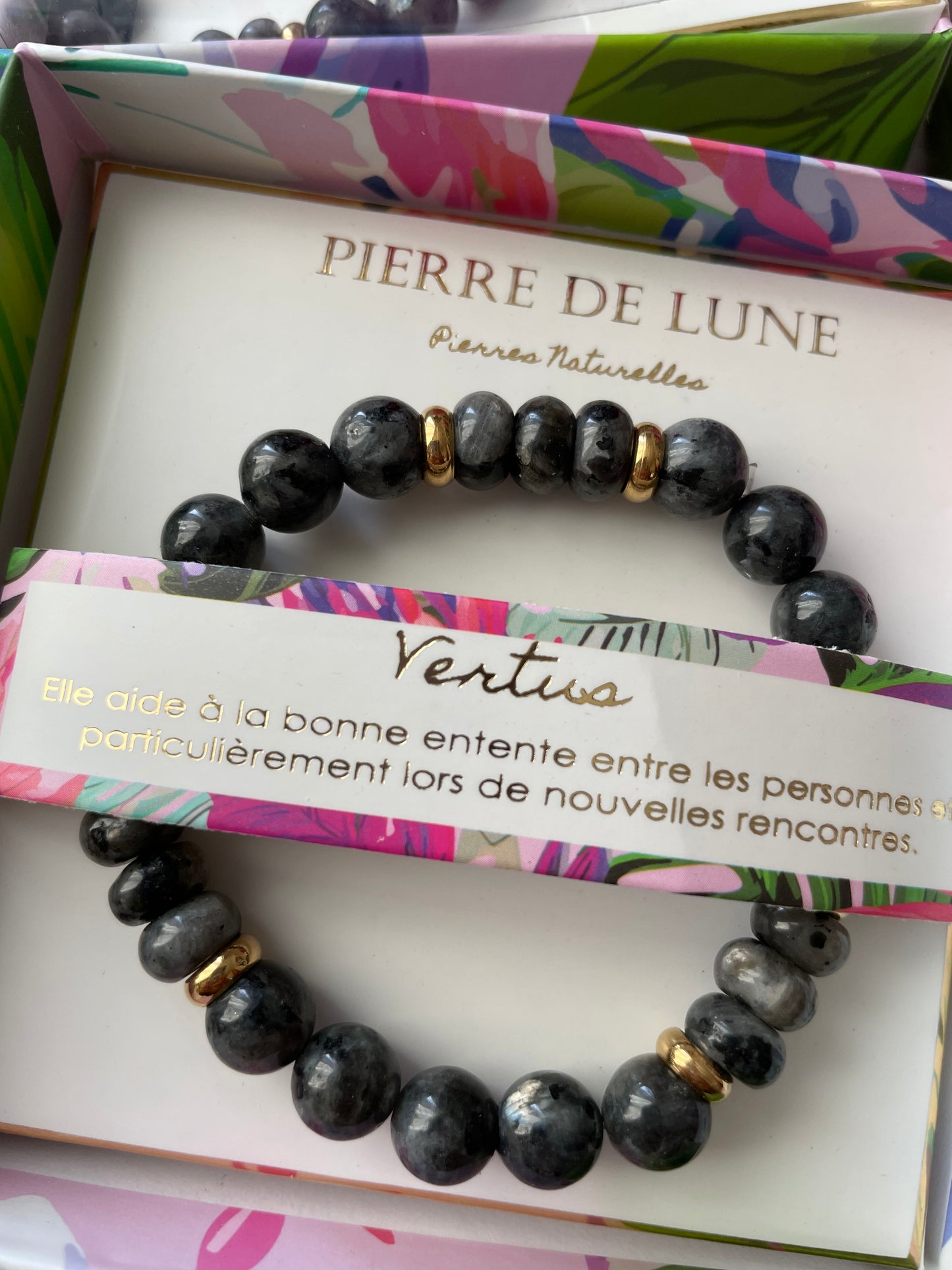 Bracelets pierres naturelles énergétiques
