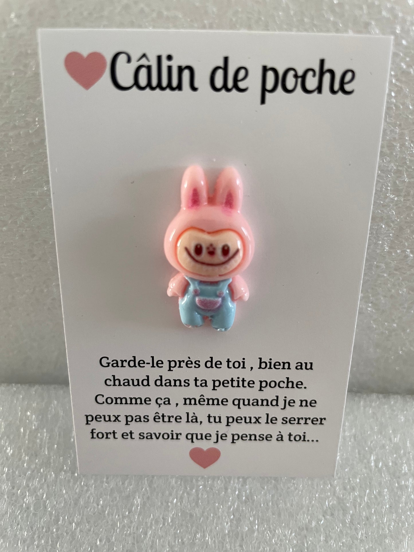 Câlin de poche ou Pocket-Hugs