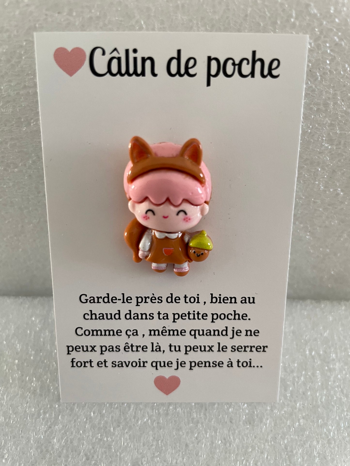 Câlin de poche ou Pocket-Hugs