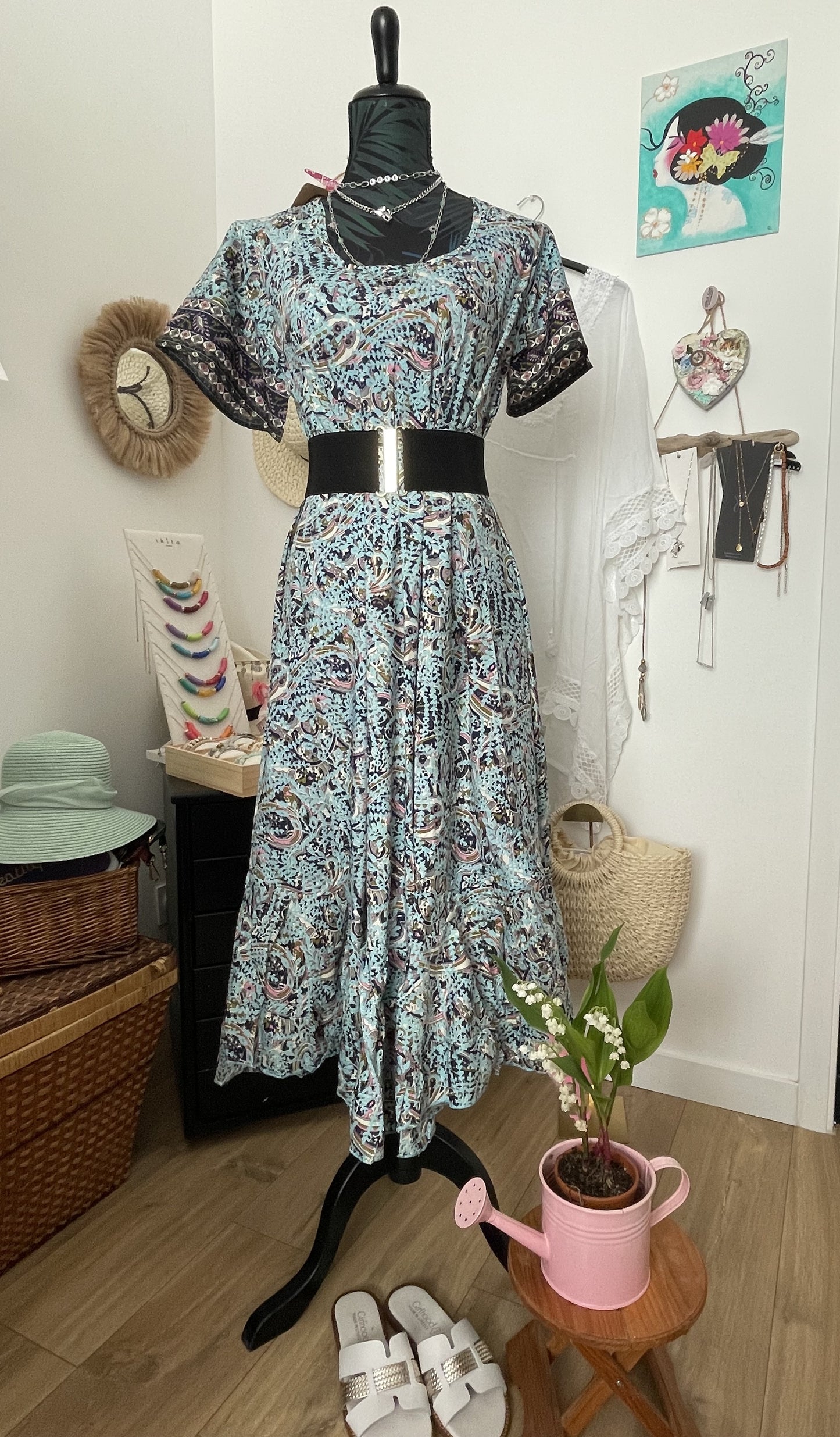 Robe longue oversize