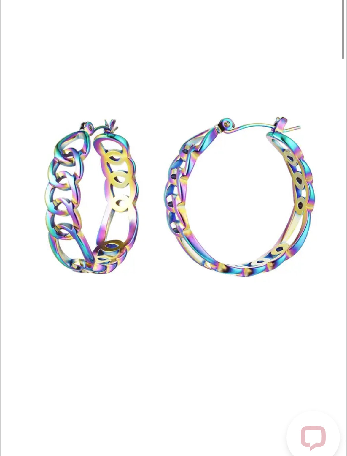 Boucle d'oreille holographique