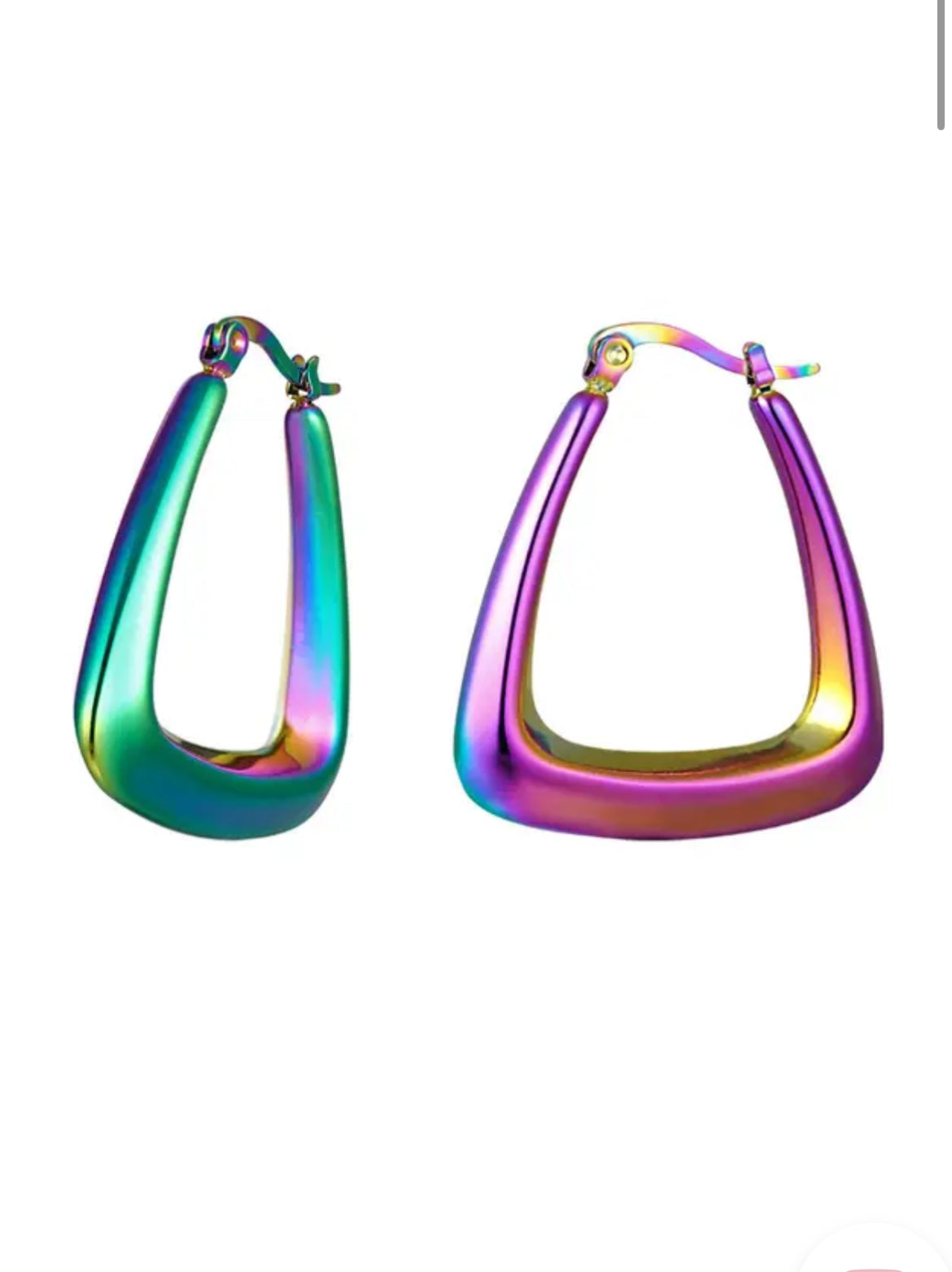 Boucle d'oreille holographique