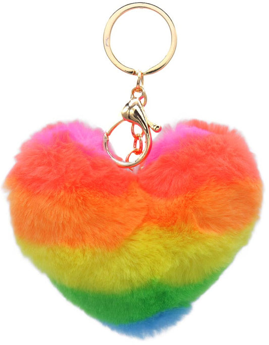 Fluffy coeur 10cm