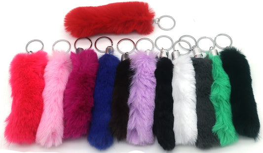 Porte clé patte de lapin comme dans les années 80