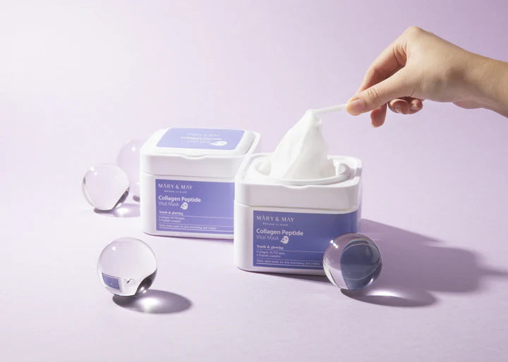 Mary&May Collagen Peptide Vital masques