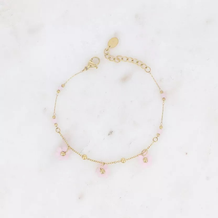 Bracelet danse florale - 3 fleurs- Bohm Paris