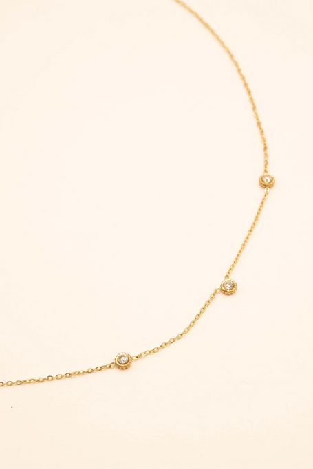 Collier Maelyse - 3 oxydes de zirconium  Bohm Paris