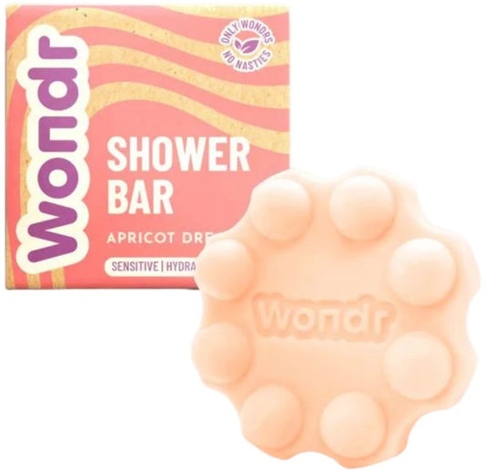 Barre de douche pour le corps abricots