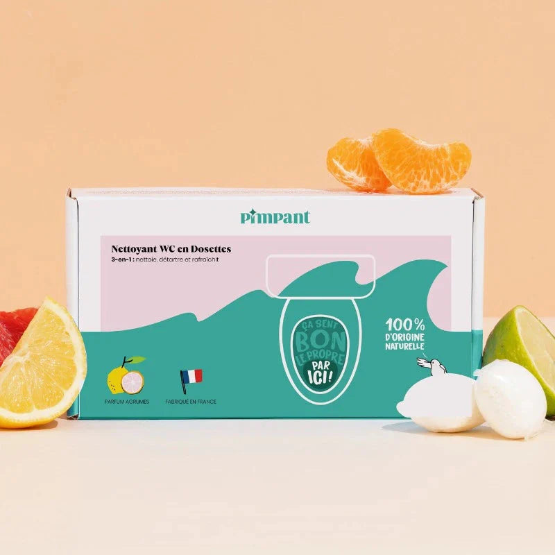 Nettoyant WC en dosettes 3-en-1