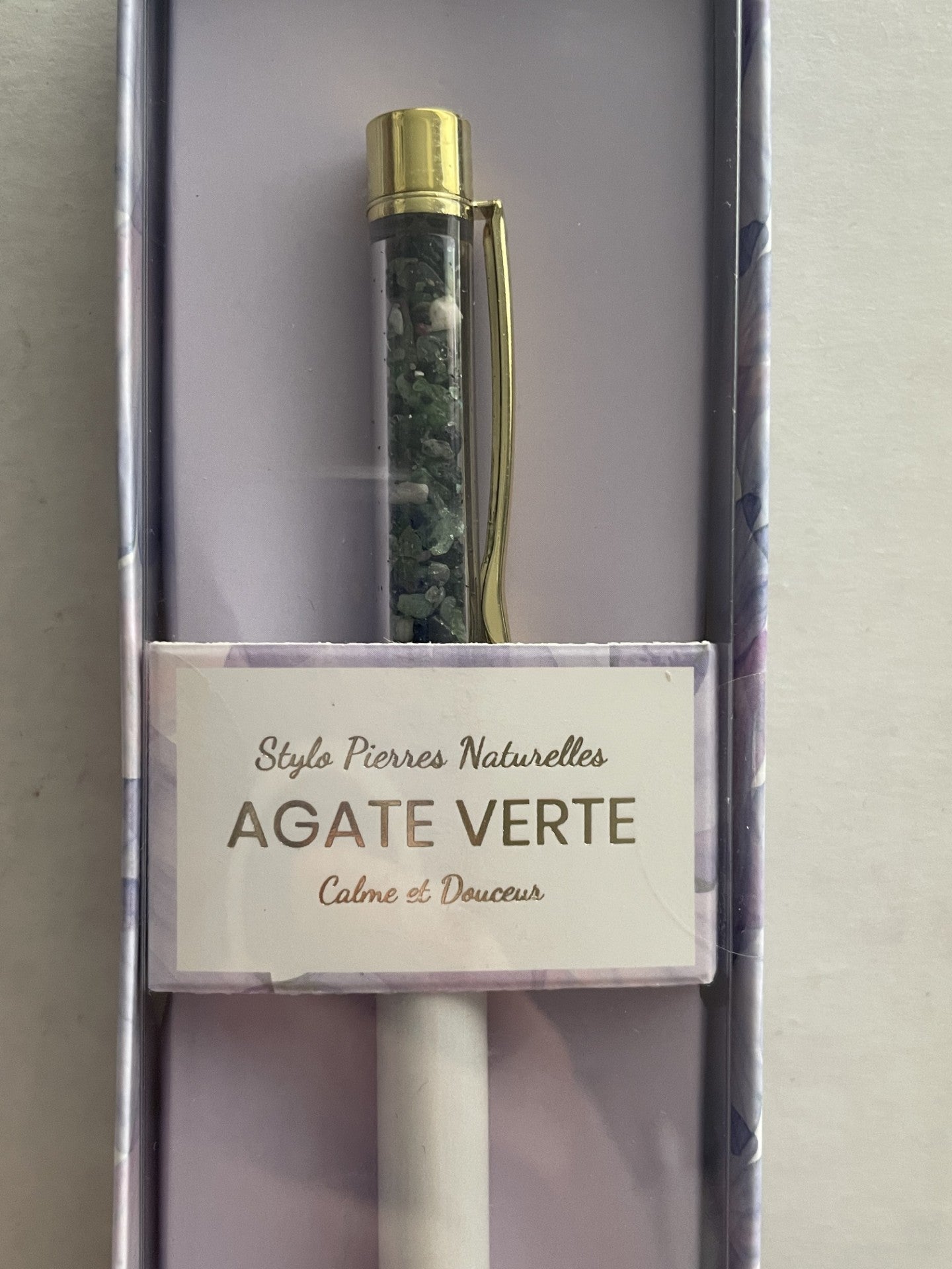 Stylos Pierres Naturelles STELLA GREEN STELLA GREEN