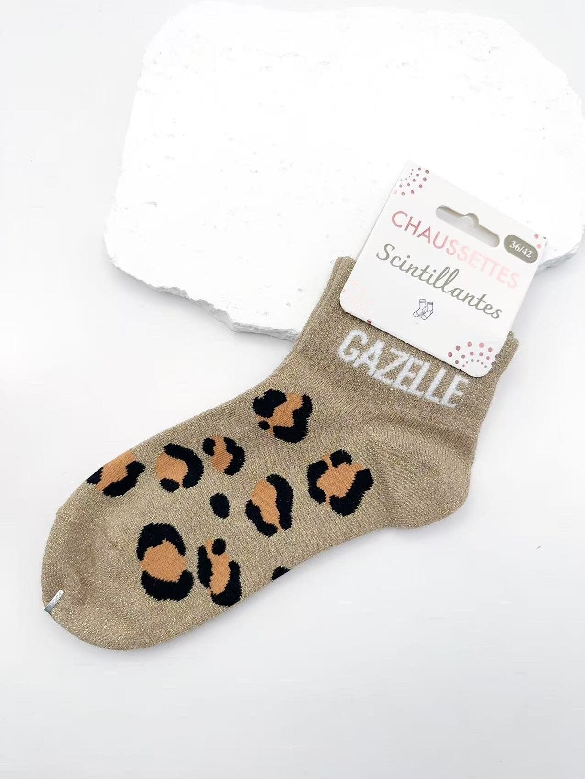 Chaussettes Scintillantes à Message Humour (Taille Unique 36-42)