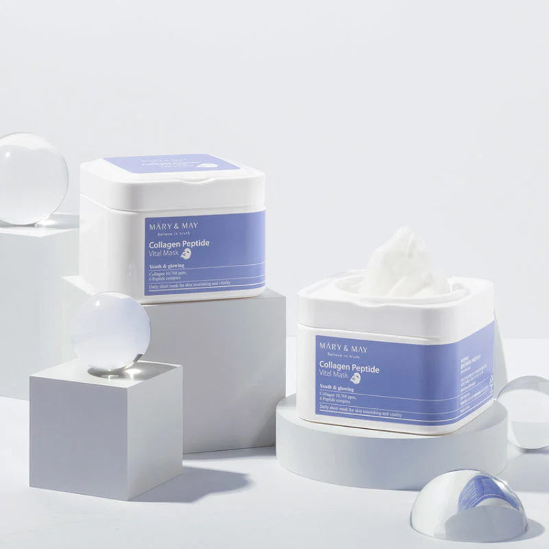 Mary&May Collagen Peptide Vital masques