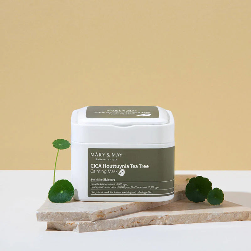 Mary&May CICA Houttuynia Tea Tree Calming Mask