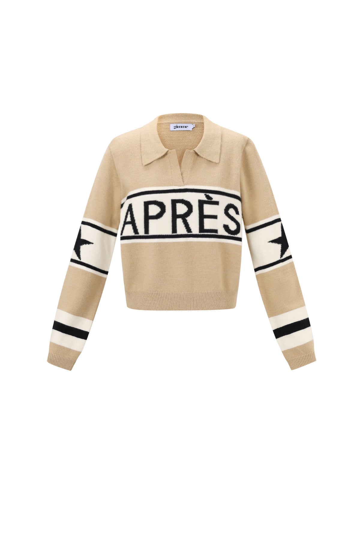 Tricot en Fibre de Polyester Femme Pulls Casual Lettres