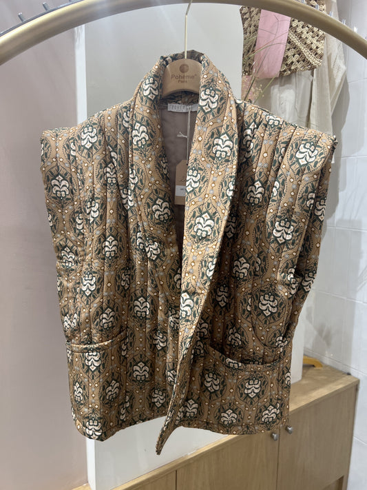 Veste imprimé Isaure