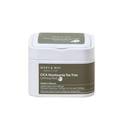 Mary&May CICA Houttuynia Tea Tree Calming Mask
