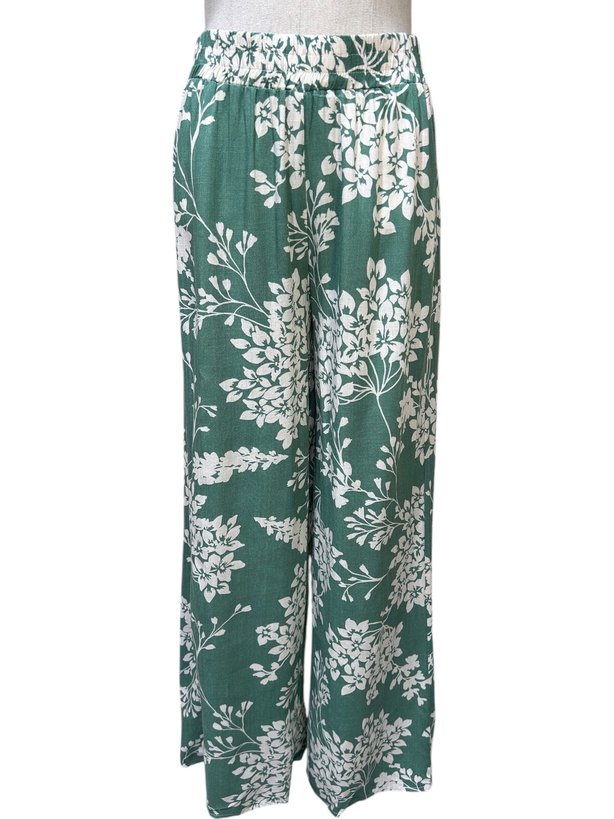Pantalon vert fluide