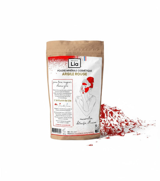 Argile rouge Lia princesse fabriqué en France