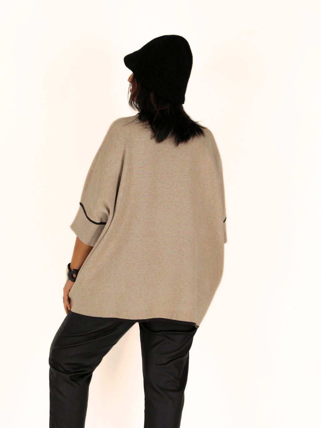 Pull chaud col roulé