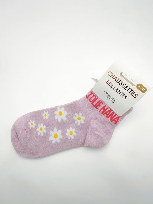 Chaussettes Scintillantes à Message Humour 36-42 - Le monde de MI