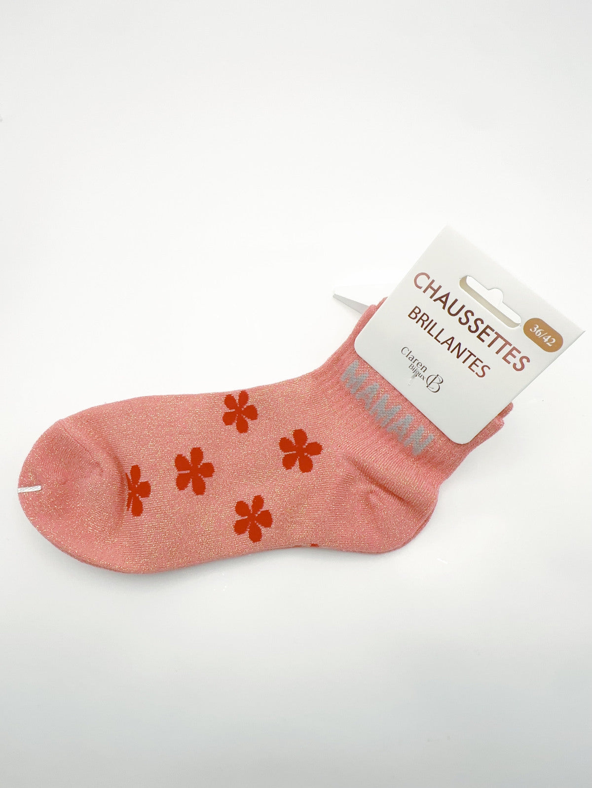 Chaussettes Scintillantes à Message Humour 36-42